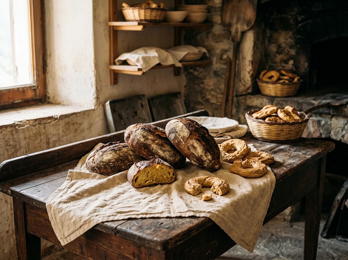 Panificio Cosenza Pierpaolo — Frese e bocconotti "Pane del Re" di Mormanno