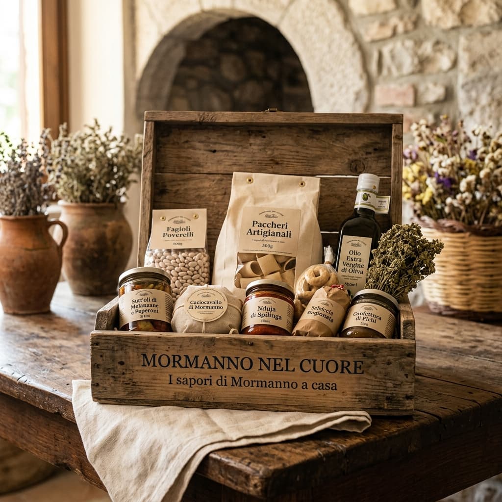 Box "Mormanno nel cuore" — box regalo di prodotti tipici